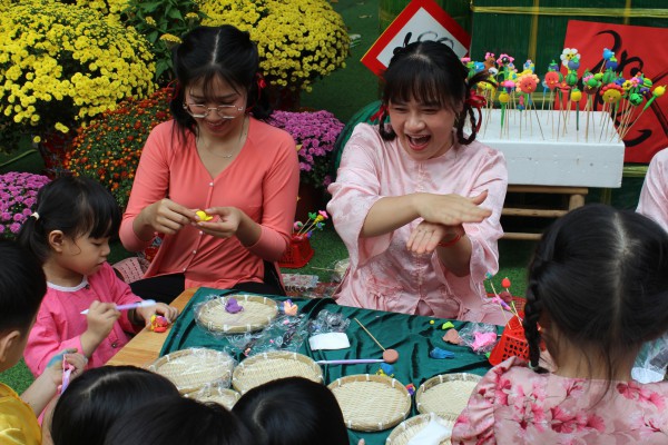 Trước kỳ nghỉ Tết Nguyên đán 2026: Trường học TP.HCM nhộn nhịp hội xuân