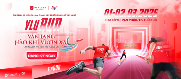 VLU Run: Ngày hội thể thao kết nối cộng đồng - Tự hào 30 năm Văn Lang VLU Run: Ngày hội thể thao kết nối cộng đồng - Tự hào 30 năm Văn Lang