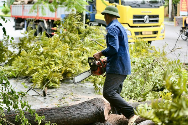 Đường phố Thanh Hóa ngập trong 