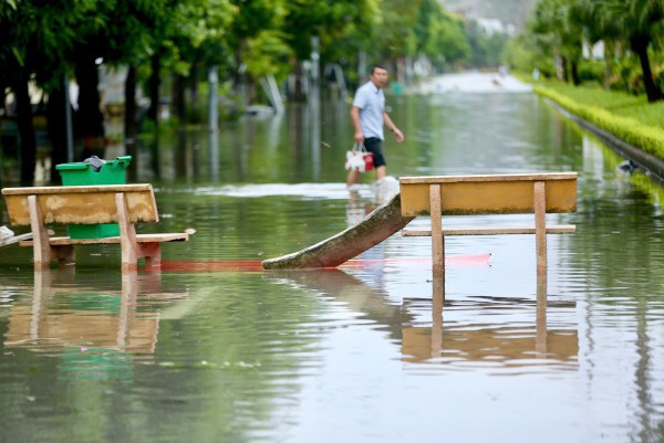 Đường phố Thanh Hóa ngập trong 