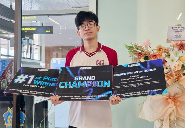 2025: Năm học với nhiều giải Nhất của SV ĐH Duy Tân
