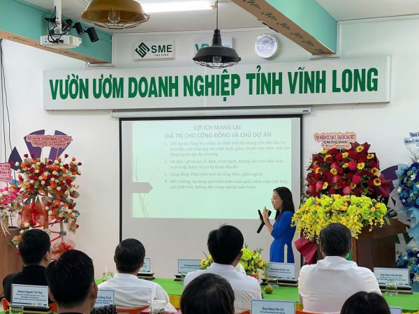 5 dự án vườn ươm doanh nghiệp Vĩnh Long gọi vốn được gần 2 tỉ đồng