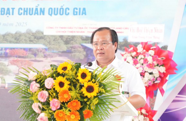 Cà Mau: Khánh thành Trường THCS - THPT Tân Bằng trước thềm năm học mới