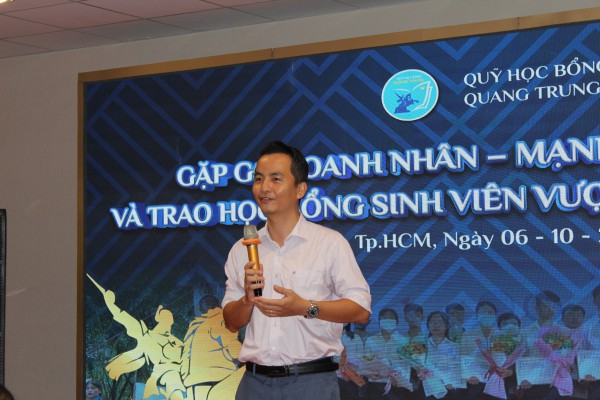 ”Học bổng Quang Trung giúp em có thêm sức mạnh, vượt qua khó khăn”