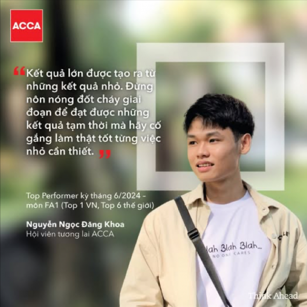 Học cao đẳng vẫn đủ trình độ thi lấy chứng chỉ ACCA của Anh Học cao đẳng vẫn đủ trình độ thi lấy chứng chỉ ACCA của Anh