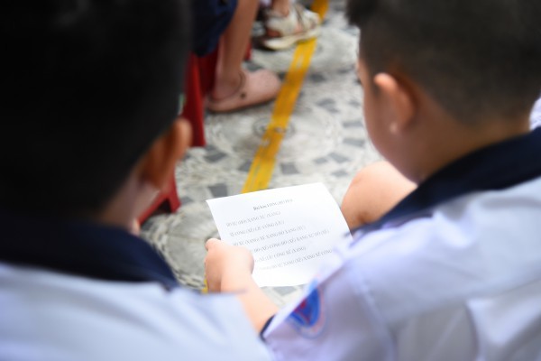 Học sinh TP.HCM học hát cải lương với NSND Tấn Giao và NSƯT Tâm Tâm