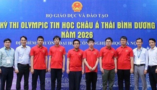 Học sinh Việt Nam giành 2 huy chương vàng Olympic tin học châu Á - Thái Bình Dương