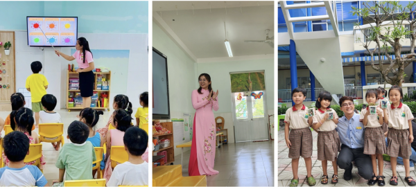 Khi giáo viên mầm non học tiếng Anh Khi giáo viên mầm non học tiếng Anh