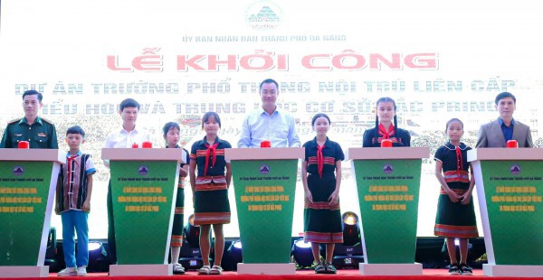 Khởi công hàng loạt trường học vùng cao tại Đà Nẵng