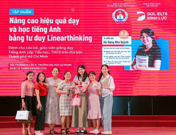 Linearthinking giúp học sinh, giáo viên chinh phục hiệu quả tiếng Anh