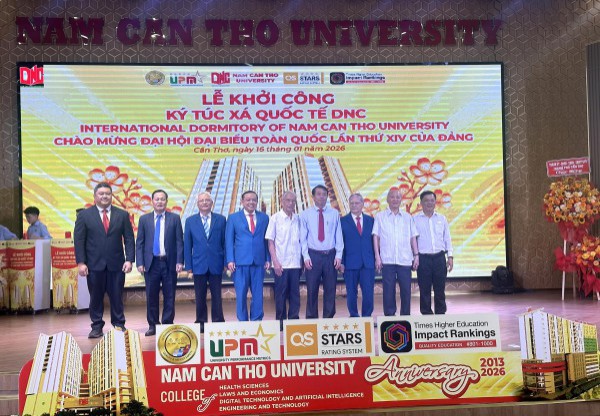 Một trường đại học khởi công xây dựng ký túc xá quốc tế hơn 550 tỉ đồng