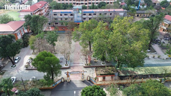 Một vòng mái trường giàu truyền thống, nơi tổ chức Tư vấn mùa thi tại Quảng Trị