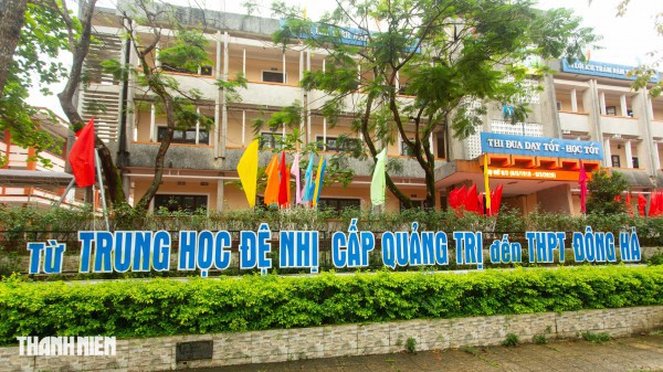 Một vòng mái trường giàu truyền thống, nơi tổ chức Tư vấn mùa thi tại Quảng Trị