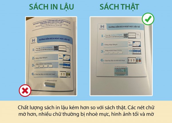 Mua sách giáo khoa ở đâu: Cẩn trọng kẻo mua phải sách giả