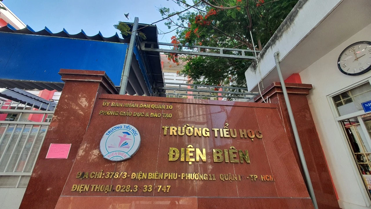 Ngôi trường mang tên Điện Biên giữa lòng TP.HCM