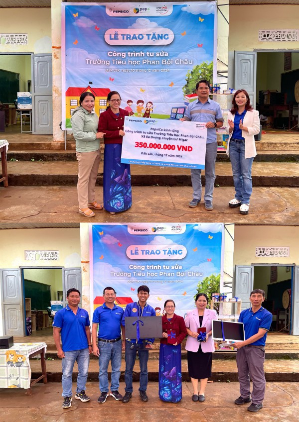 PepsiCo Foods Việt Nam chắp cánh ước mơ cho học sinh dân tộc thiểu số Đắk Lắk PepsiCo Foods Việt Nam chắp cánh ước mơ cho học sinh dân tộc thiểu số Đắk Lắk