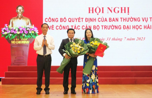 Phó hiệu trưởng Trường ĐH Luật TP.HCM làm Phó bí thư Đảng ủy Trường ĐH Hải Phòng