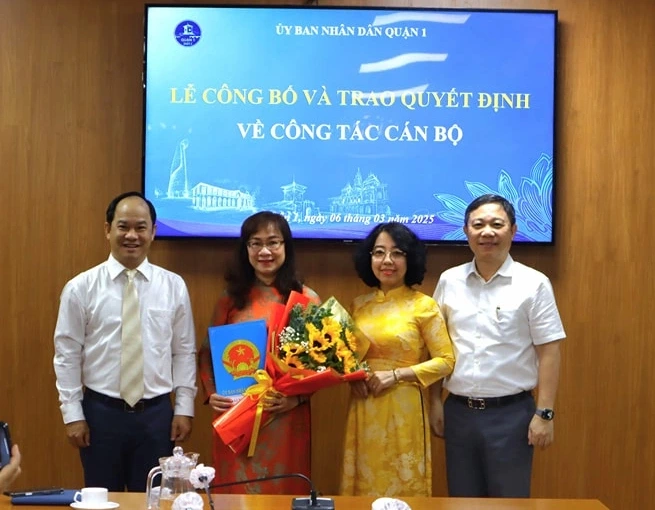 Quận 1, TP.HCM có tân trưởng phòng GD-ĐT Quận 1, TP.HCM có tân trưởng phòng GD-ĐT