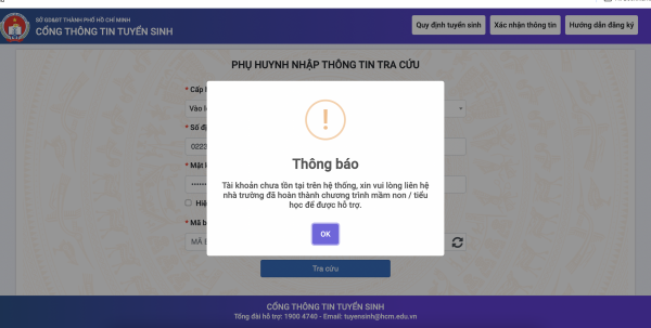 TP.HCM: Chưa học mầm non, xác nhận tuyển sinh vào lớp 1 thế nào?