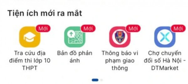 Thí sinh có thể tìm địa điểm thi vào lớp 10 trên ứng dụng iHanoi