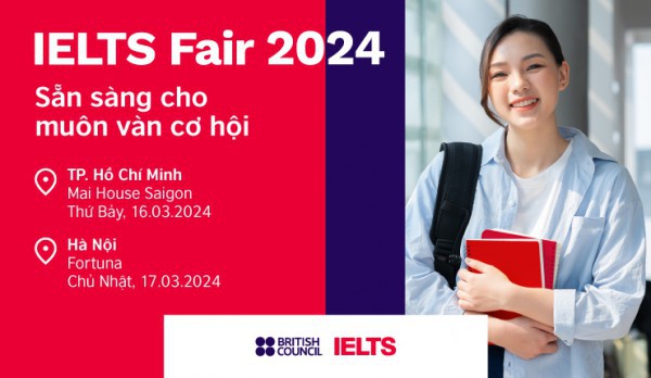 Tổ chức ngày hội IELTS lớn nhất trong năm cho thí sinh sau 4 năm gián đoạn