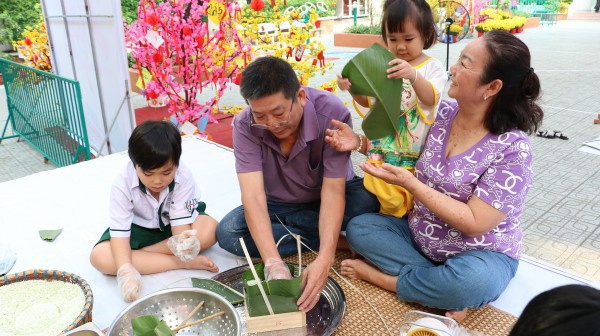 Trước kỳ nghỉ Tết Nguyên đán 2026: Trường học TP.HCM nhộn nhịp hội xuân