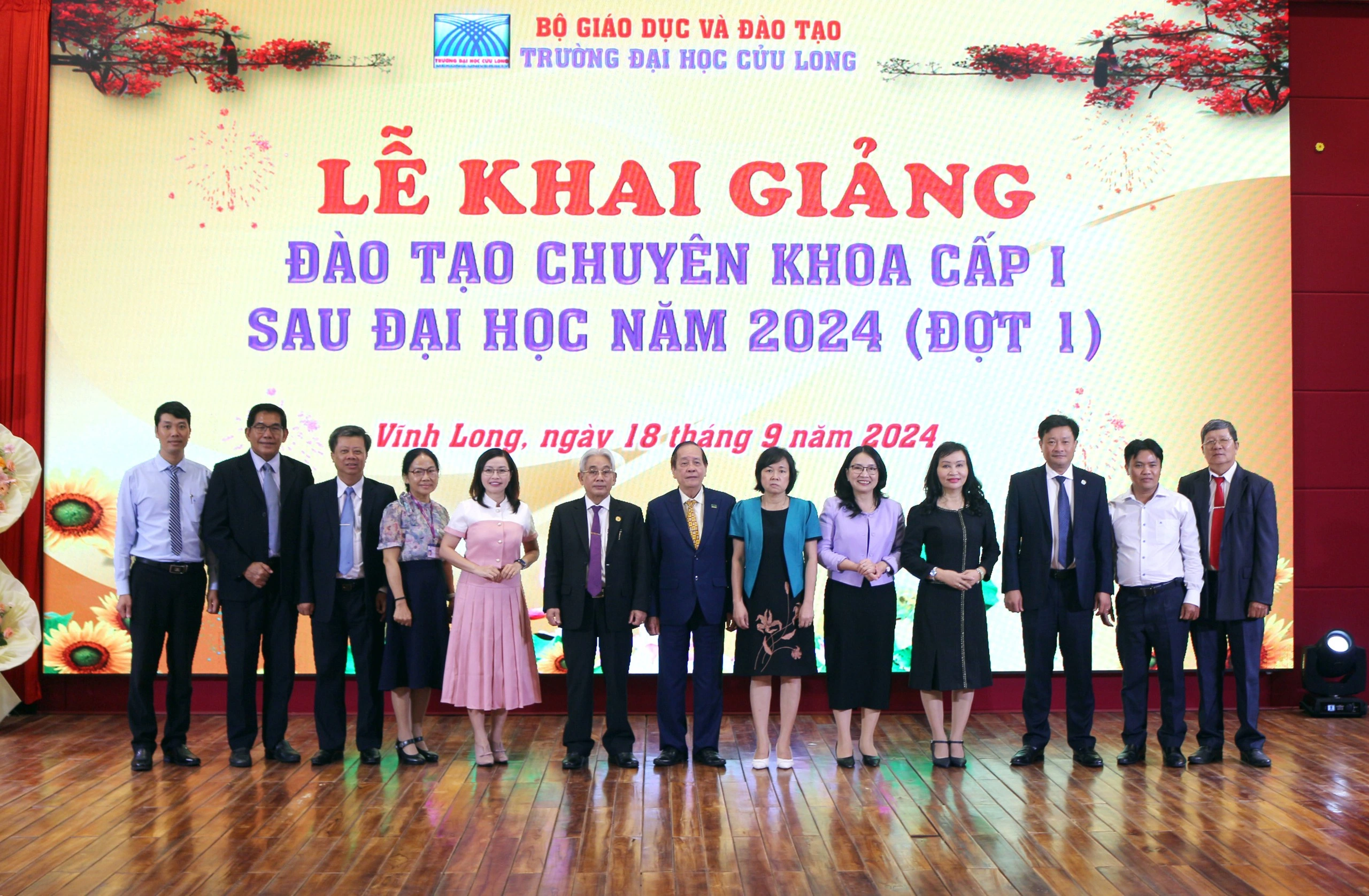 Trường ĐH Cửu Long khai giảng khóa đào tạo ngành y sau đại học đầu tiên