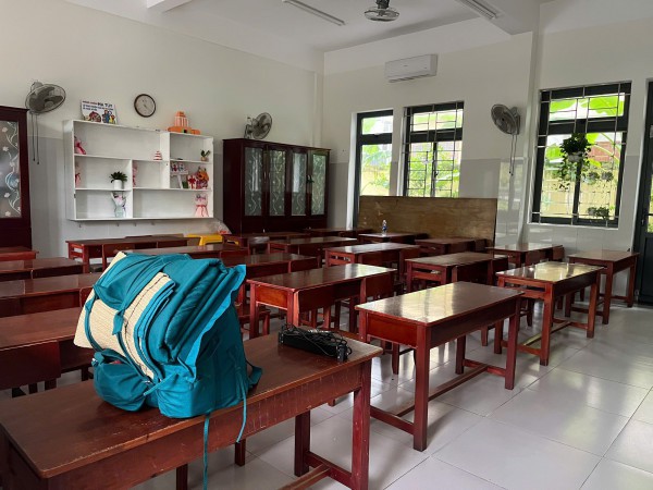 Trường học mở cửa cho dân đưa xe tránh ngập, trú bão Fengshen miễn phí Trường học mở cửa cho dân đưa xe tránh ngập, trú bão Fengshen miễn phí