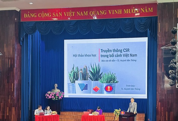 "Truyền thông trách nhiệm xã hội doanh nghiệp" được nêu trong hội thảo khoa học quốc gia