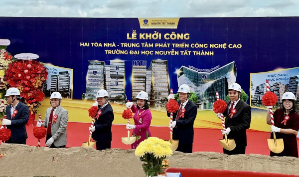 Xây dựng 2 tòa nhà công nghệ cao 300 tỉ đồng phục vụ nghiên cứu, giảng dạy