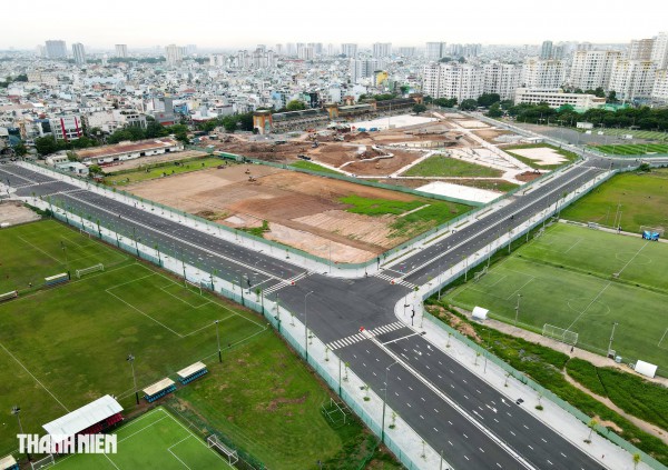 5 đường xuyên qua trường đua Phú Thọ sau 1 năm thi công