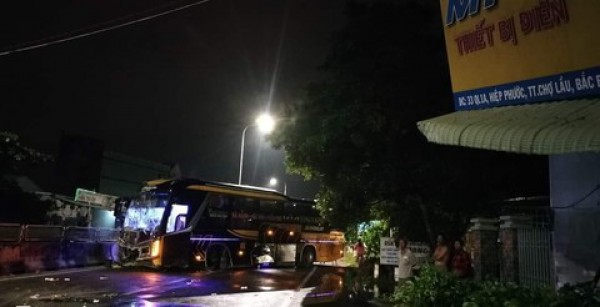 Bình Thuận: Liên tiếp xảy ra hai vụ TNGT xe khách giường nằm trên QL1A