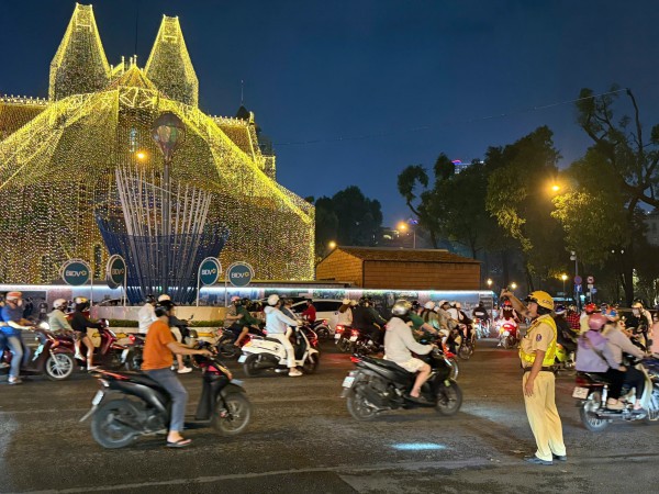 CSGT TPHCM xử lý hơn 4.000 trường hợp vi phạm độ cồn dịp Tết Dương lịch 2026