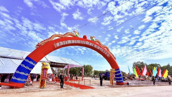 Cà Mau khởi công 2 dự án giao thông trọng điểm, tổng vốn hơn 1.700 tỉ đồng