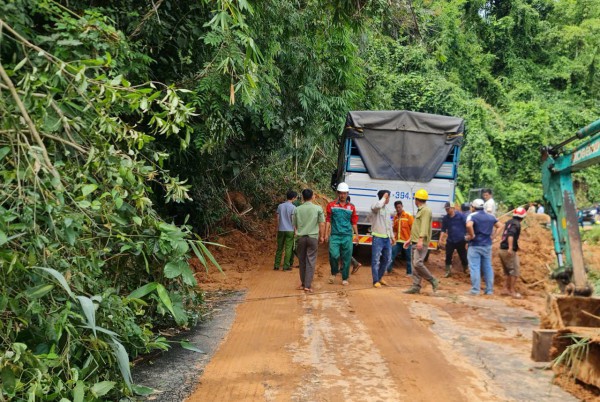 Các phương tiện có thể lưu thông qua đèo Gia Bắc trên QL28