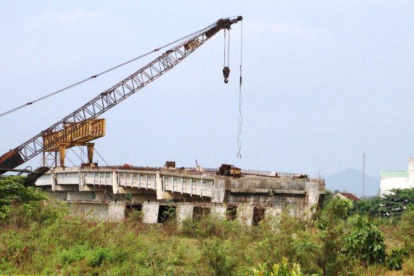 Cận cảnh cầu 220 tỉ đồng bắc qua sông Trường Giang 