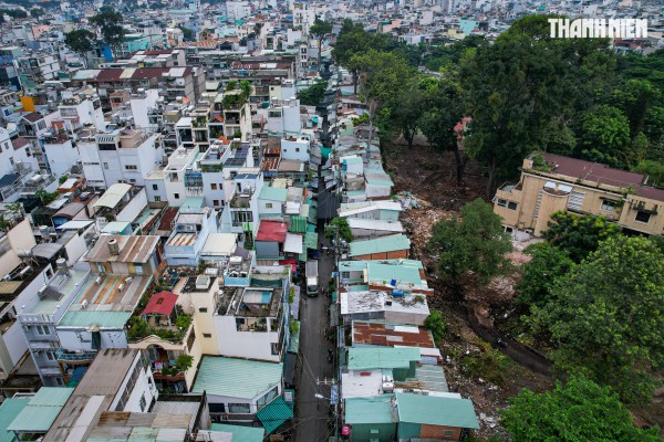 Cận cảnh tuyến đường sẽ mở rộng gấp 3 lần nằm sát ‘đất vàng’ Lý Thái Tổ