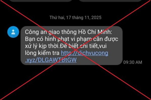 Cảnh giác trước thông báo “phạt nguội” qua điện thoại