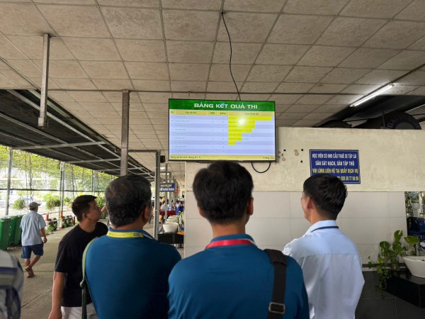 Công an TPHCM chính thức tổ chức sát hạch, cấp giấy phép lái xe cơ giới đường bộ