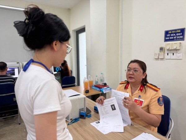 Công an TPHCM chính thức tổ chức sát hạch, cấp giấy phép lái xe cơ giới đường bộ