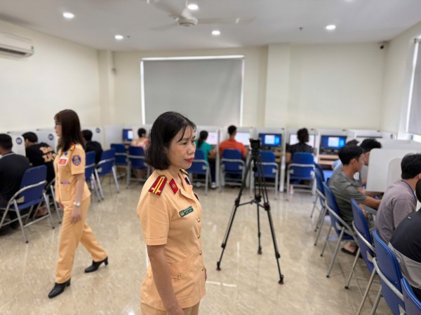 Công an TPHCM chính thức tổ chức sát hạch, cấp giấy phép lái xe cơ giới đường bộ
