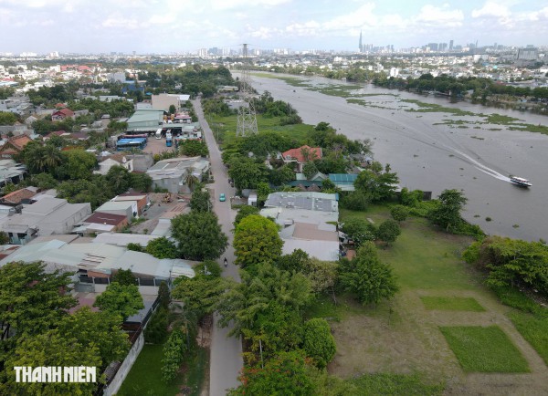 Hiện trạng dự án đường ven sông Sài Gòn trước khi mở rộng 6 làn xe