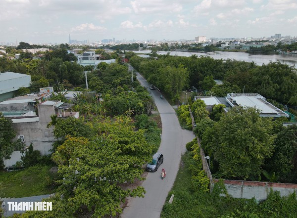 Hiện trạng dự án đường ven sông Sài Gòn trước khi mở rộng 6 làn xe
