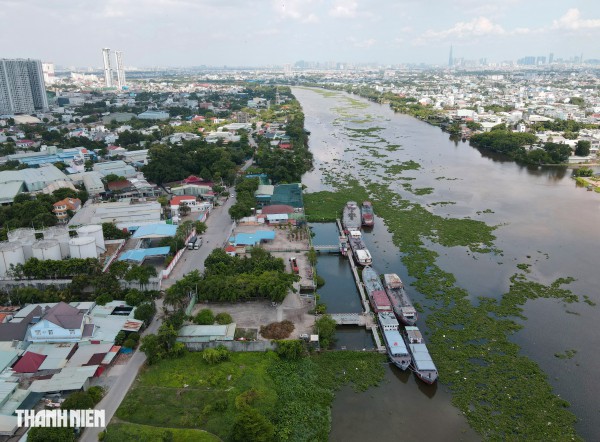 Hiện trạng dự án đường ven sông Sài Gòn trước khi mở rộng 6 làn xe