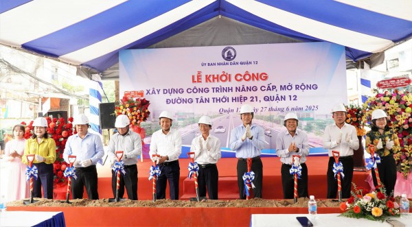 Hơn 1.300 tỉ đồng nâng cấp, mở rộng đường Tân Thới Hiệp 21