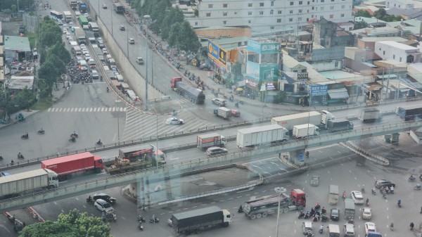 Kẹt xe kinh hoàng trên quốc lộ 1, đoạn ngã ba Vũng Tàu đến nút giao Tân Vạn Kẹt xe kinh hoàng trên quốc lộ 1, đoạn ngã ba Vũng Tàu đến nút giao Tân Vạn