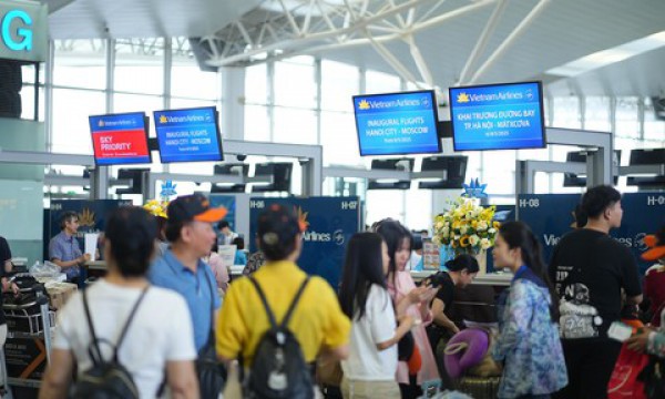 Mở lại đường bay thẳng kết nối Hà Nội - Moscow