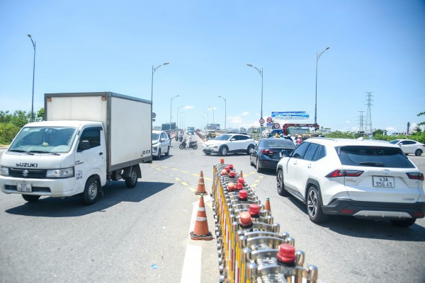 Nút giao thông cầu Hòa Xuân sắp 