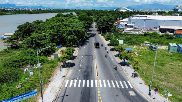 Nút giao thông cầu Hòa Xuân sắp 