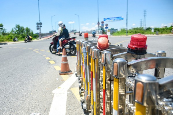 Nút giao thông cầu Hòa Xuân sắp 